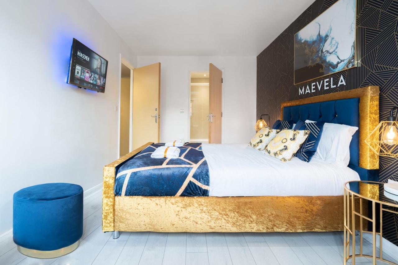 برمنغهام Maevela Apartments - Ultra Lavish Luxury 2 Bed Apartment City Centre - With Balcony - Free Secure Parking - Ps4 & Smart Tv'S المظهر الخارجي الصورة
