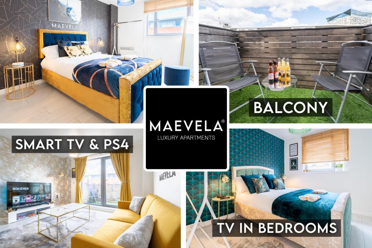 برمنغهام Maevela Apartments - Ultra Lavish Luxury 2 Bed Apartment City Centre - With Balcony - Free Secure Parking - Ps4 & Smart Tv'S المظهر الخارجي الصورة